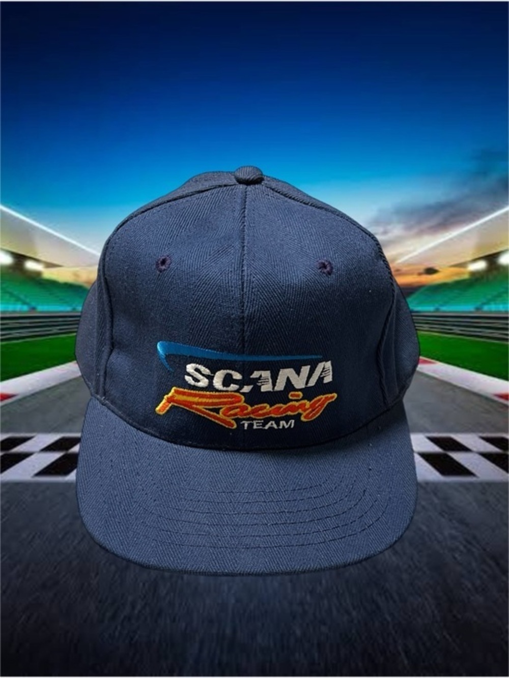 Vintage 90s SCANA Racing Team Embroidered Hat